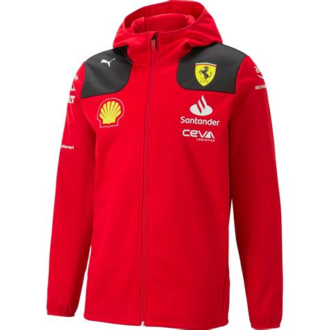 scuderia ferrari 2023 team replica softshell jacket|f1 softshell jacket.